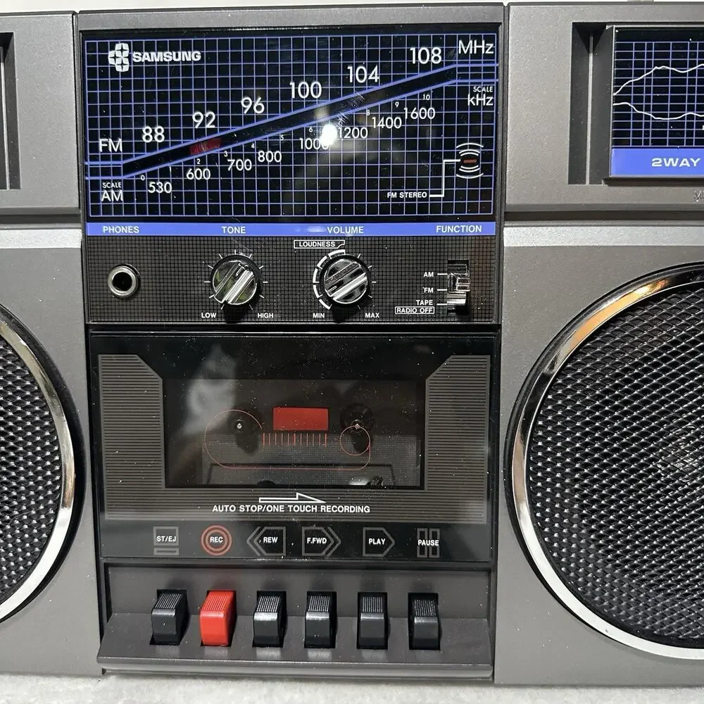 Vtg Samsung ST-K40 Am/fm BoomBox Stereo Cassette Radio Tape PARTS ONLY